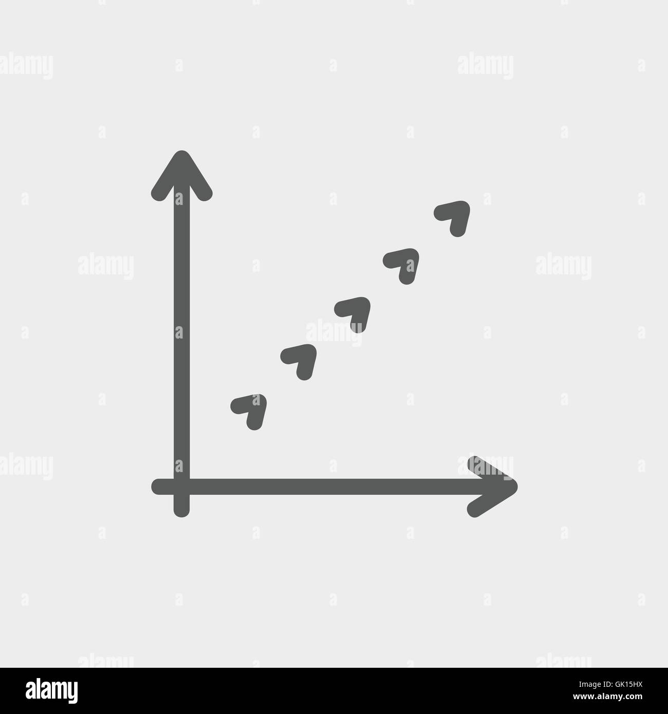 Minimal geometric arrow abstract design Black and White Stock Photos ...