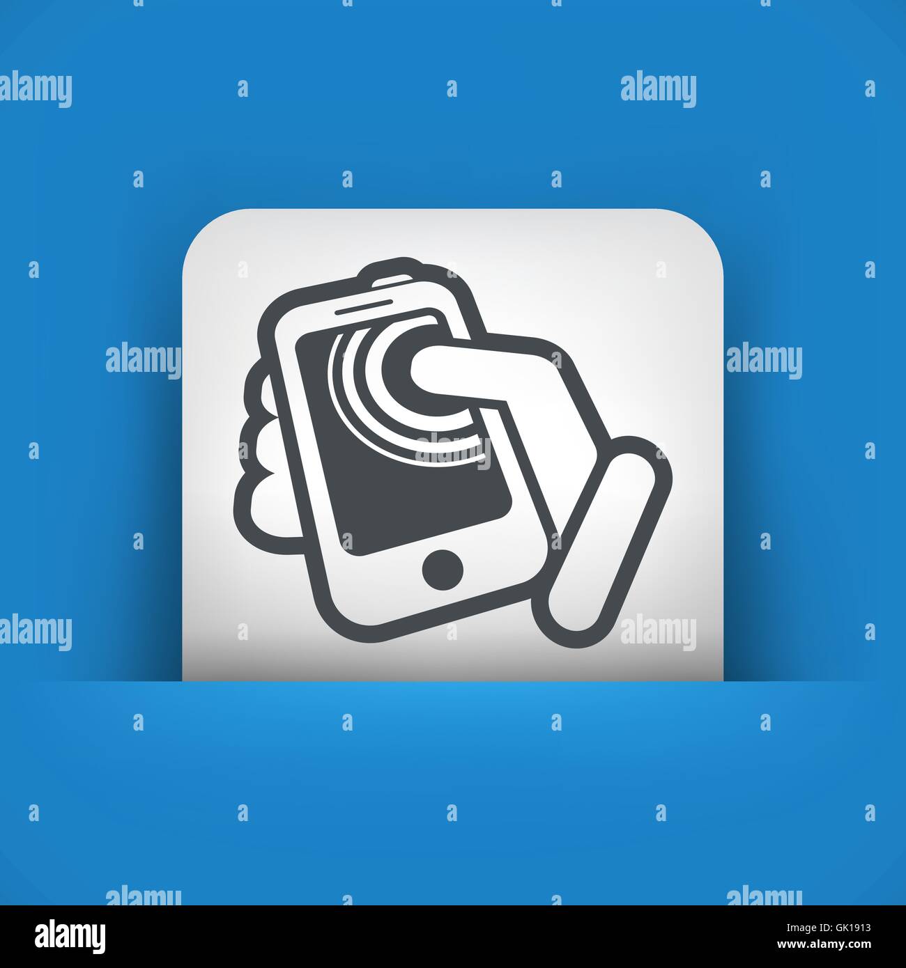 Smartphone touch screen Stock Vector Image & Art - Alamy