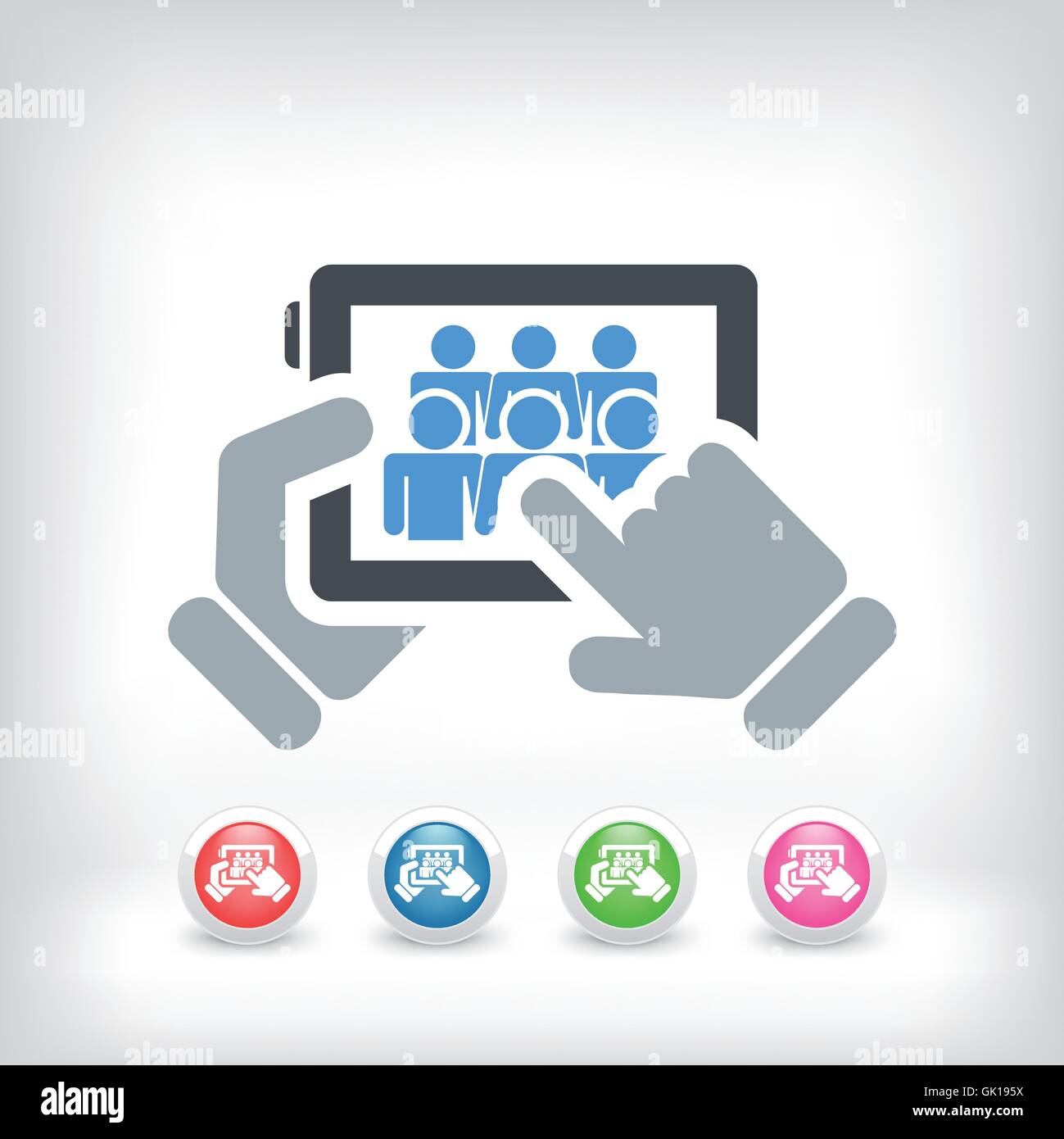 Social network concept Stock Vector Image & Art - Alamy