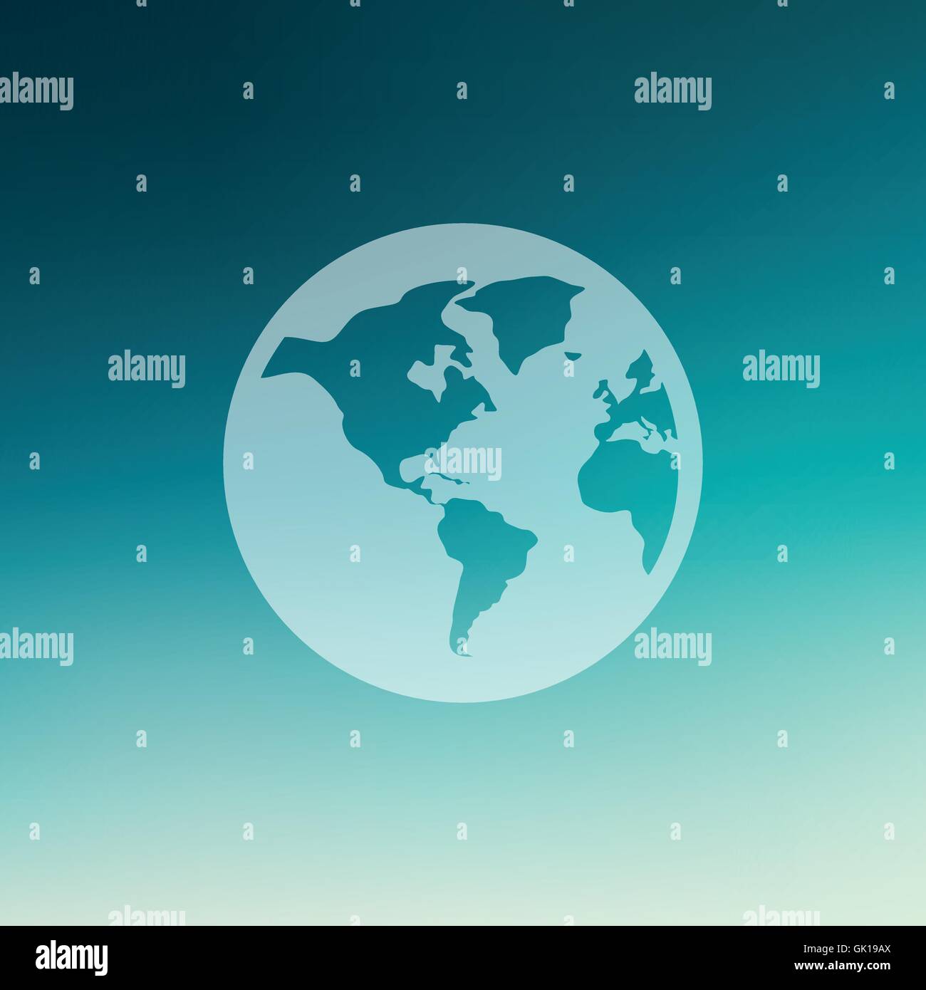 Digital globe interface Stock Vector Images - Alamy