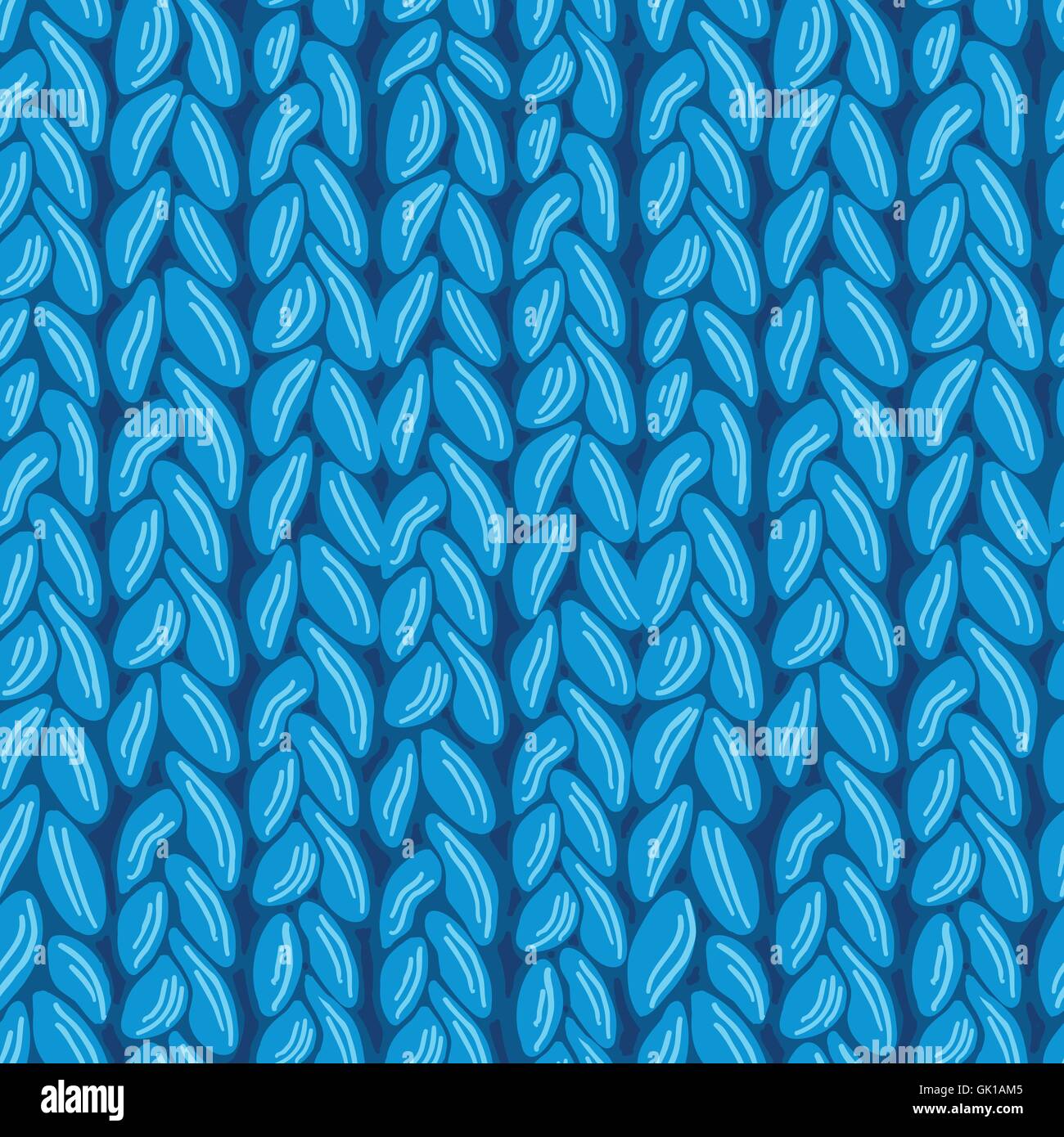 Knit sewater fabric horizontal seamless pattern texture Stock Vector ...