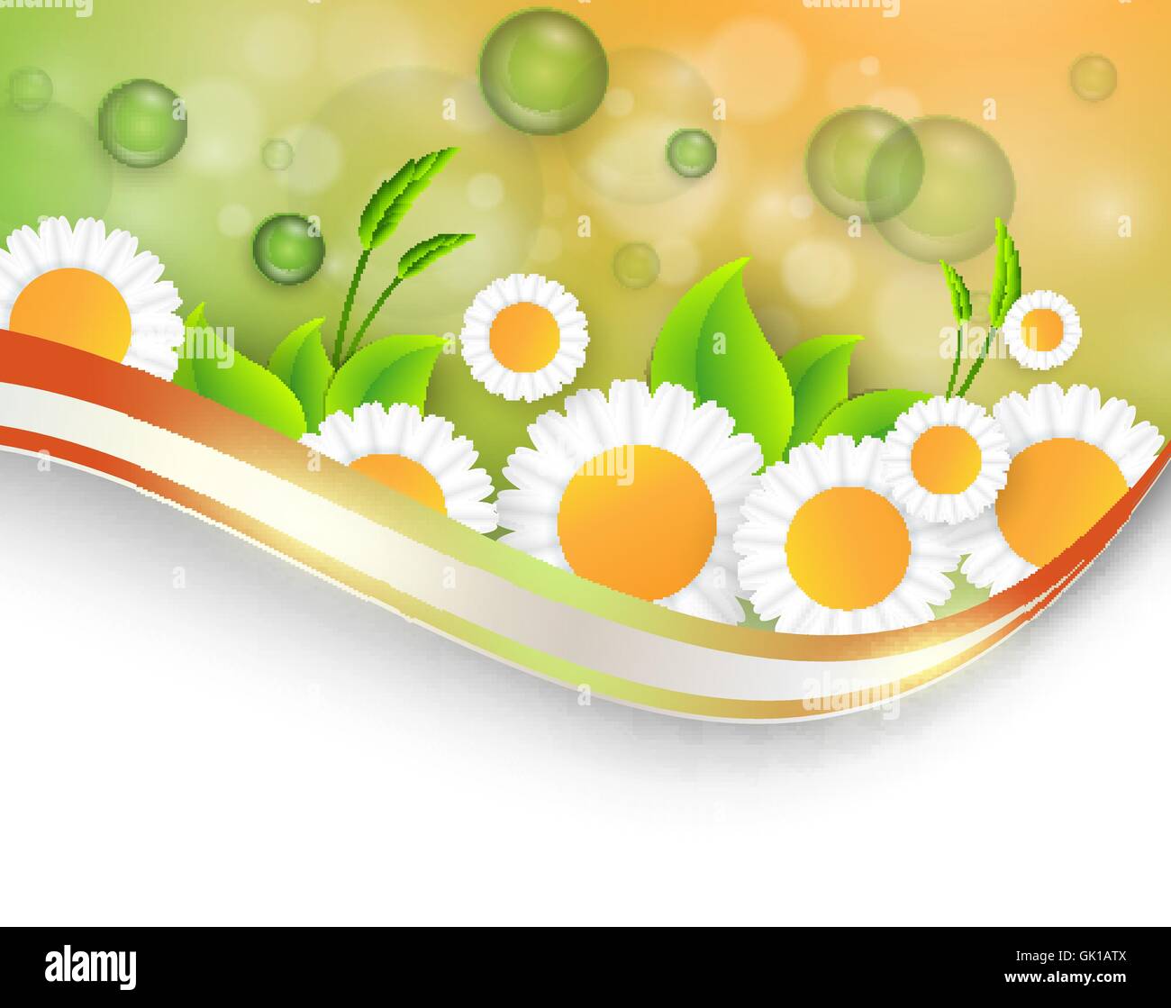 bright summer vector background Stock Vector Image & Art - Alamy