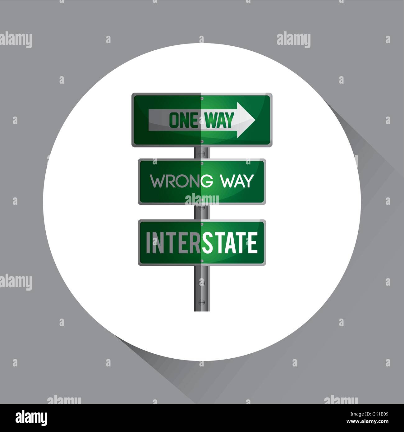 Road sign design , vector illustration Stock Vector Image & Art - Alamy