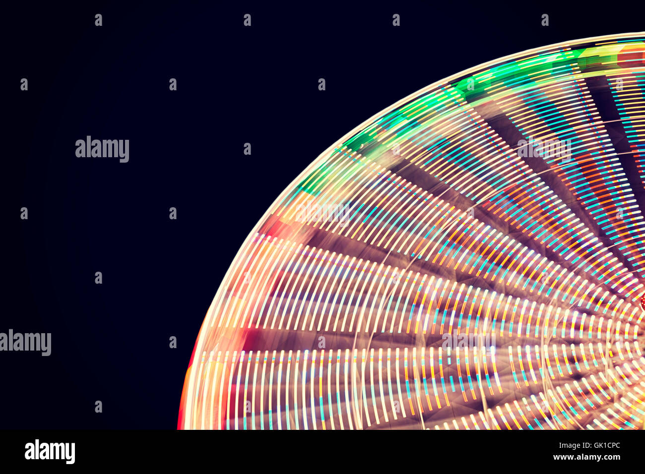Ferris wheel lights at night hi-res stock photography and images - Alamy