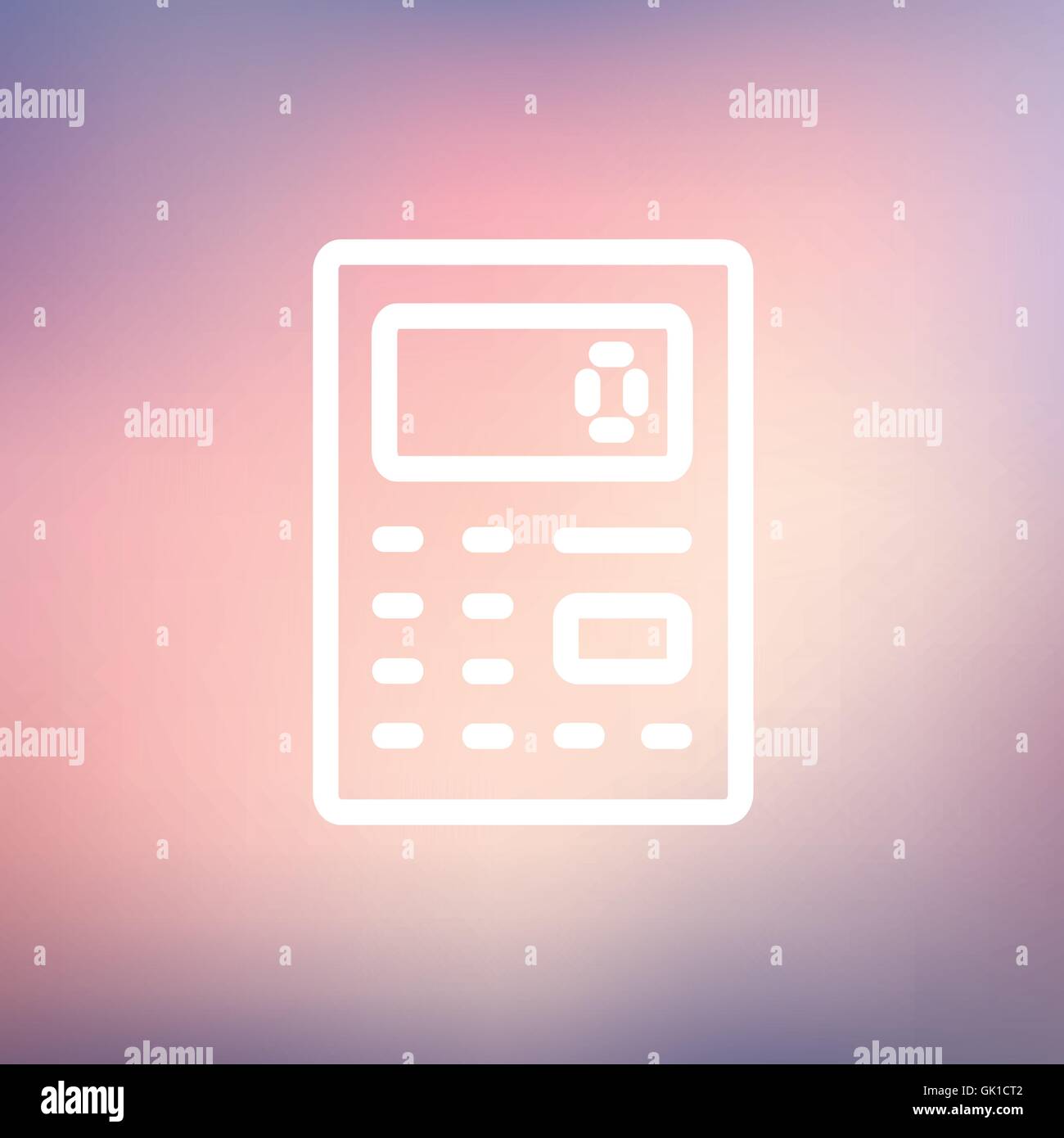 Algebra concept thin line Stock Vector Images - Alamy