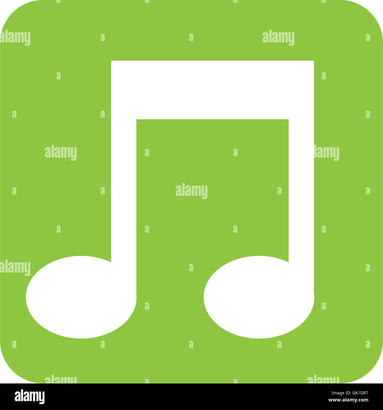 note music silhouette icon Stock Vector Image & Art - Alamy