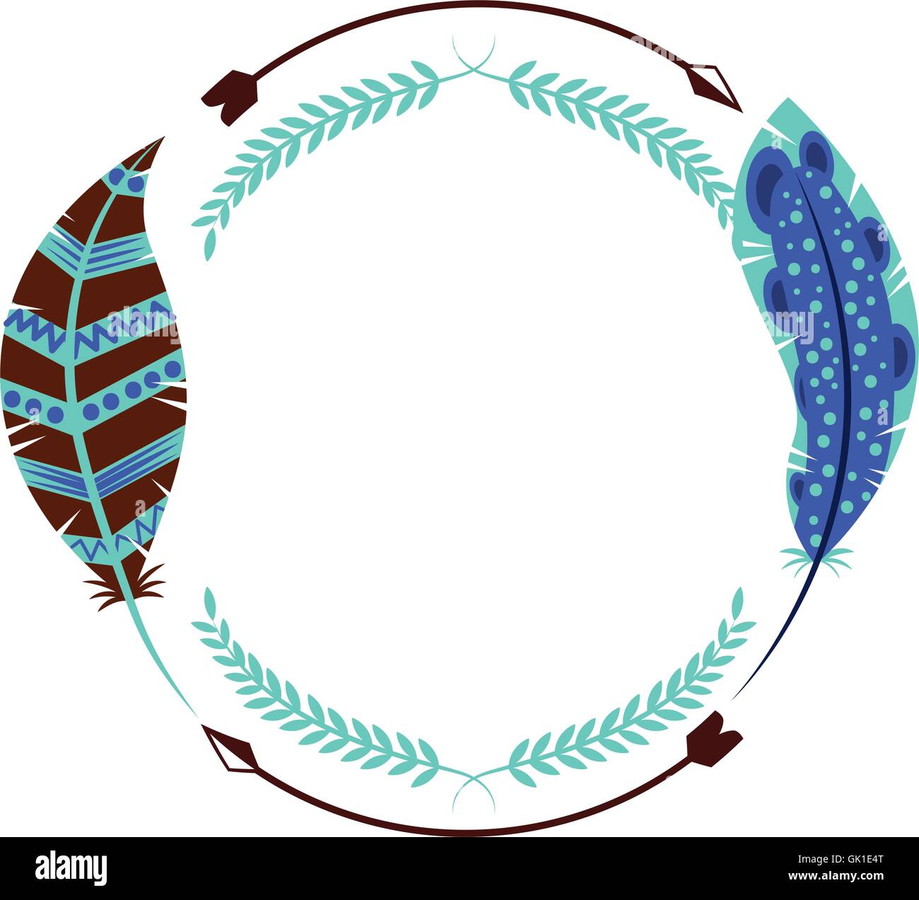 boho style retro isolated Stock Vector Image & Art - Alamy