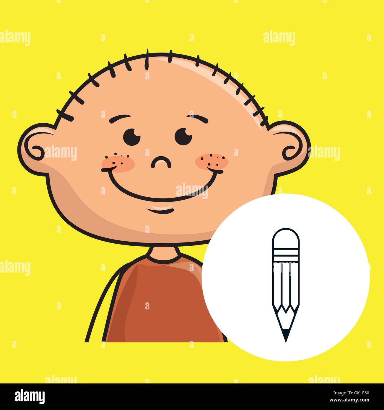 boy student school Stock Vector Image & Art - Alamy