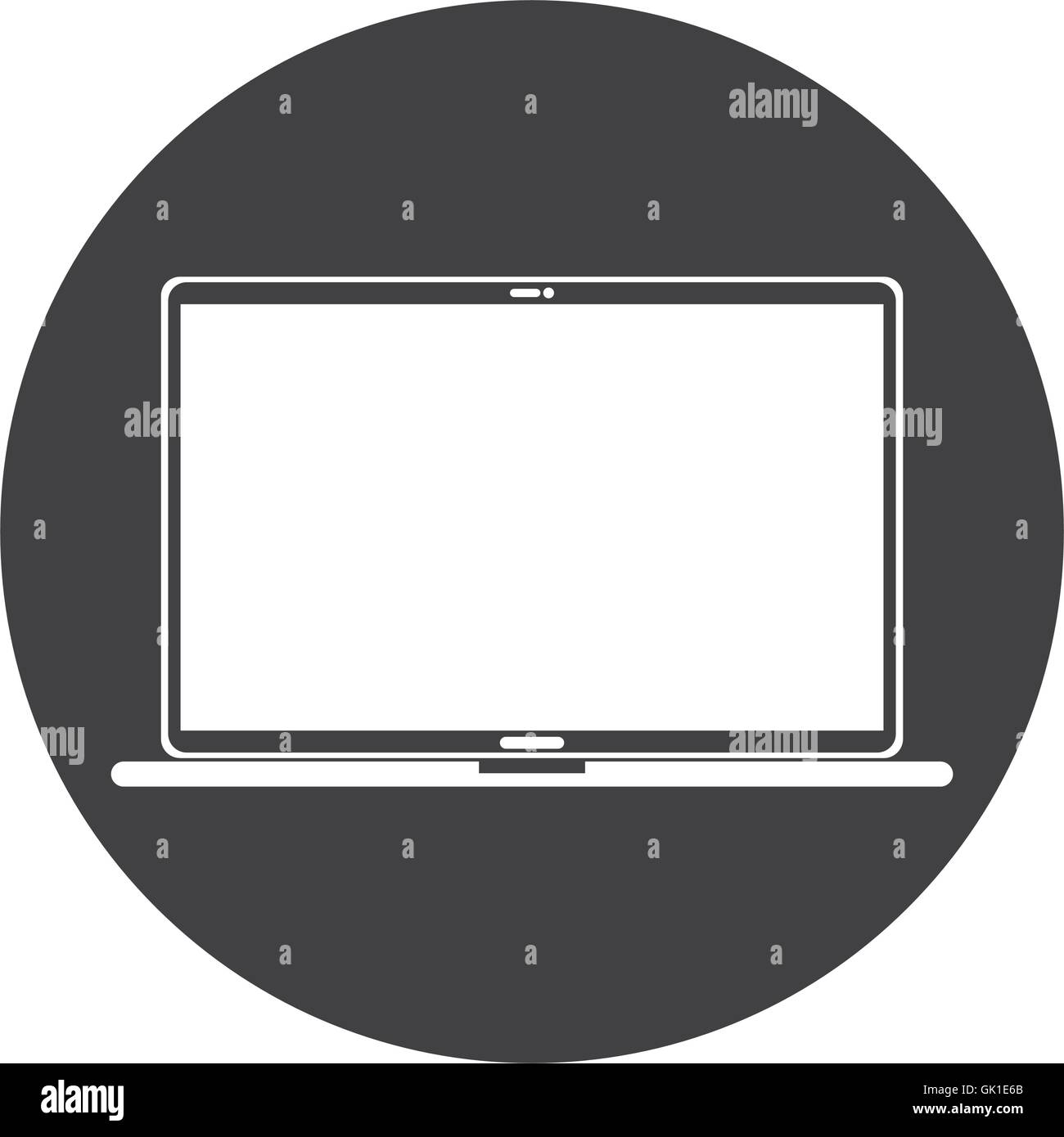 laptop computer portable icon Stock Vector Image & Art - Alamy