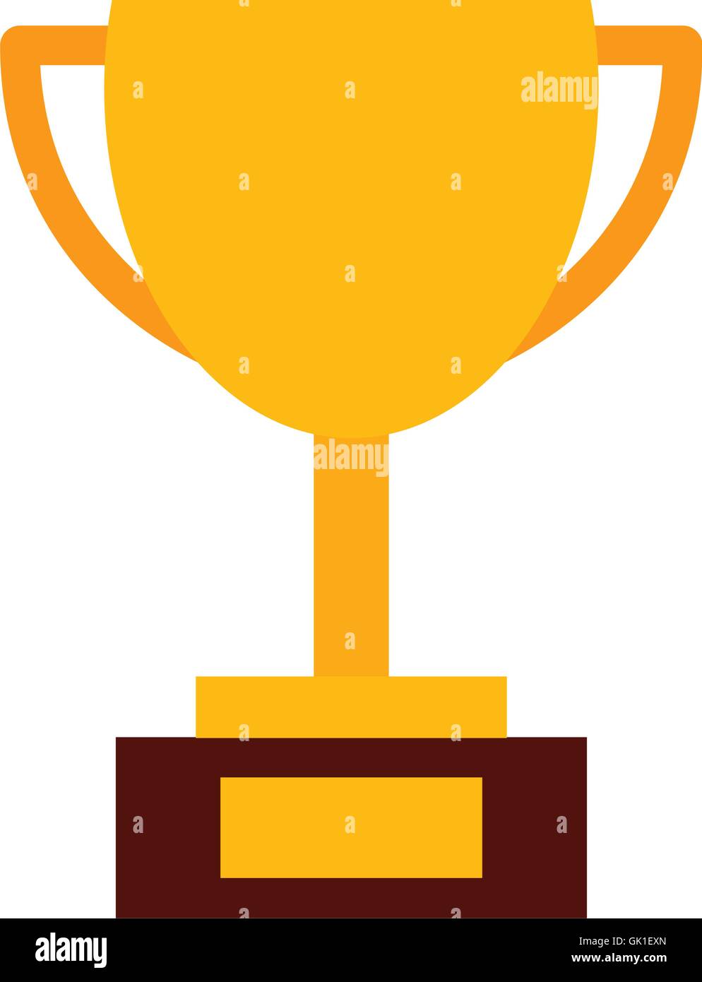 trophy award isolated icon Stock Vector Image & Art - Alamy