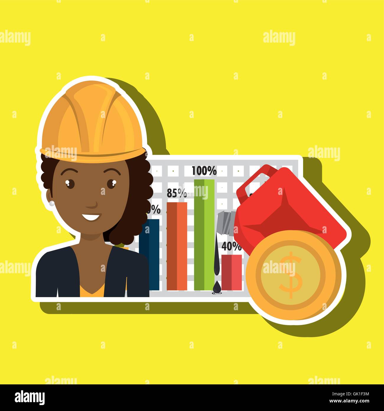 woman economy money Stock Vector Image & Art - Alamy