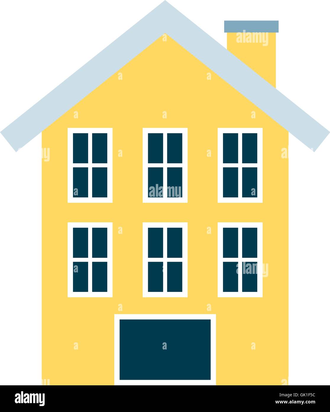 house building isolated icon Stock Vector Image & Art - Alamy