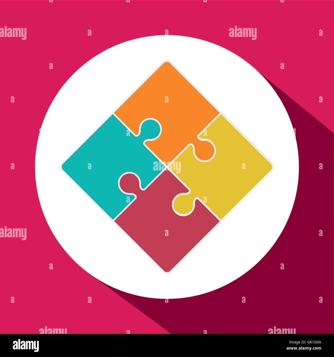 Puzzle icon design Stock Vector Image & Art - Alamy