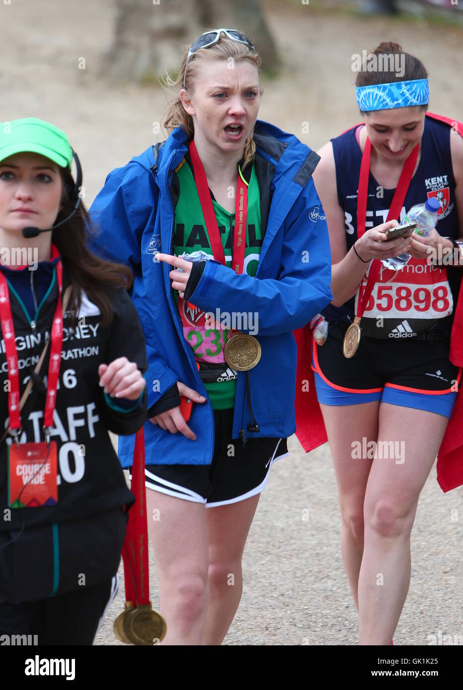 2016 Virgin Money London Marathon Featuring Natalie Dormer Where