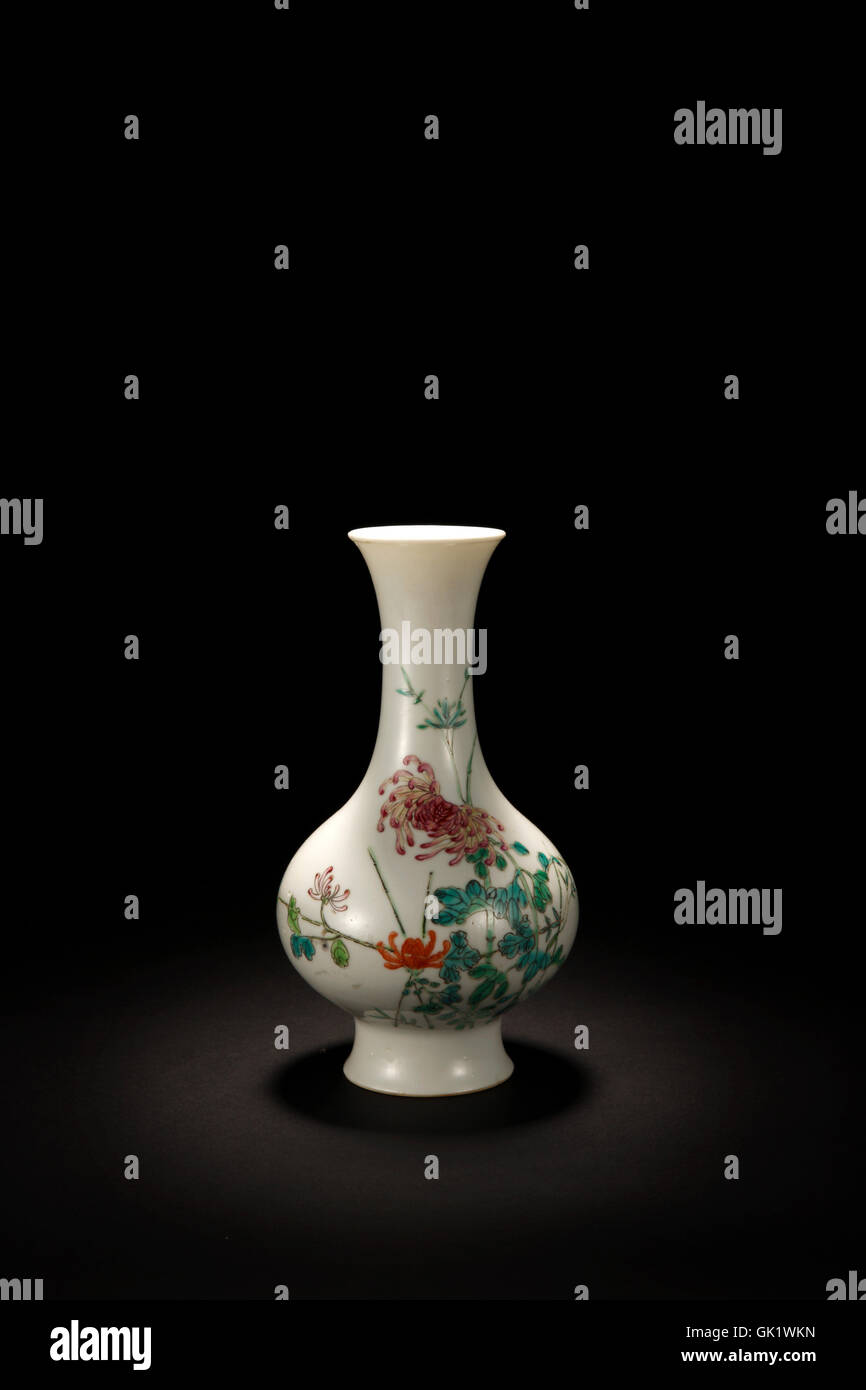 Pastel Flower Vase Stock Photo Alamy