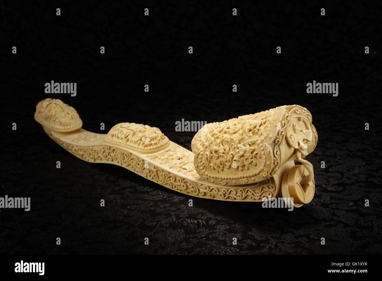 Ivory carving Ruyi Stock Photo Alamy