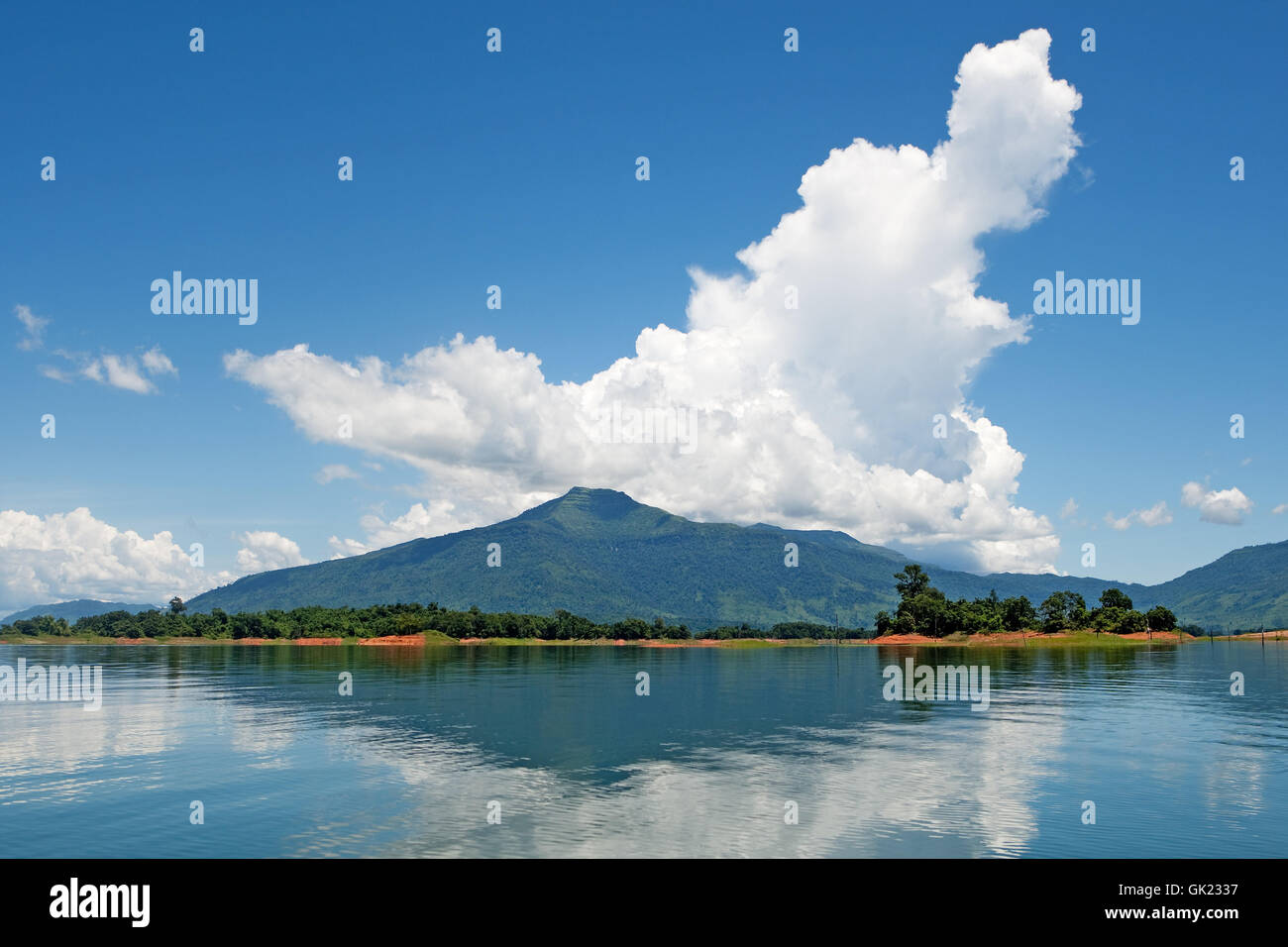 waters asia artificial lake Stock Photo