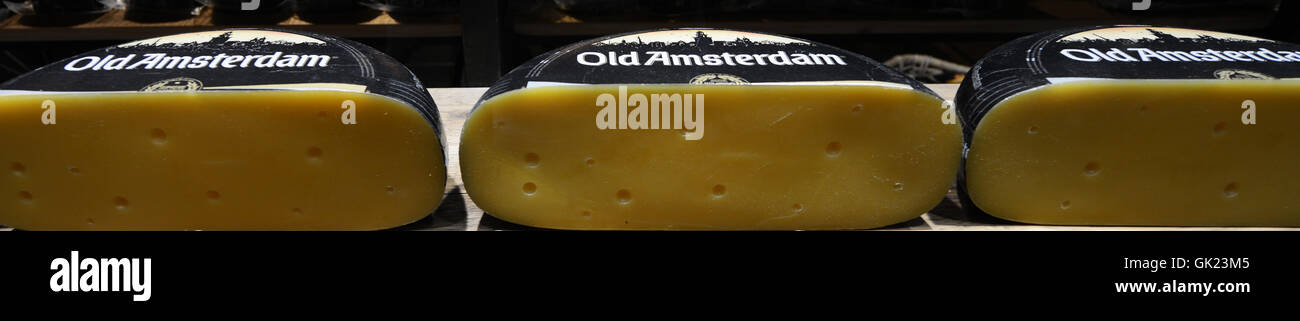 'Old Amsterdam' Cheese. Stock Photo
