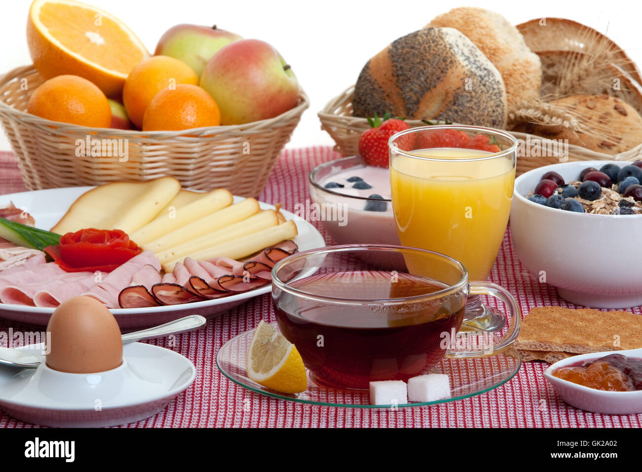 food aliment breakfast-table Stock Photo