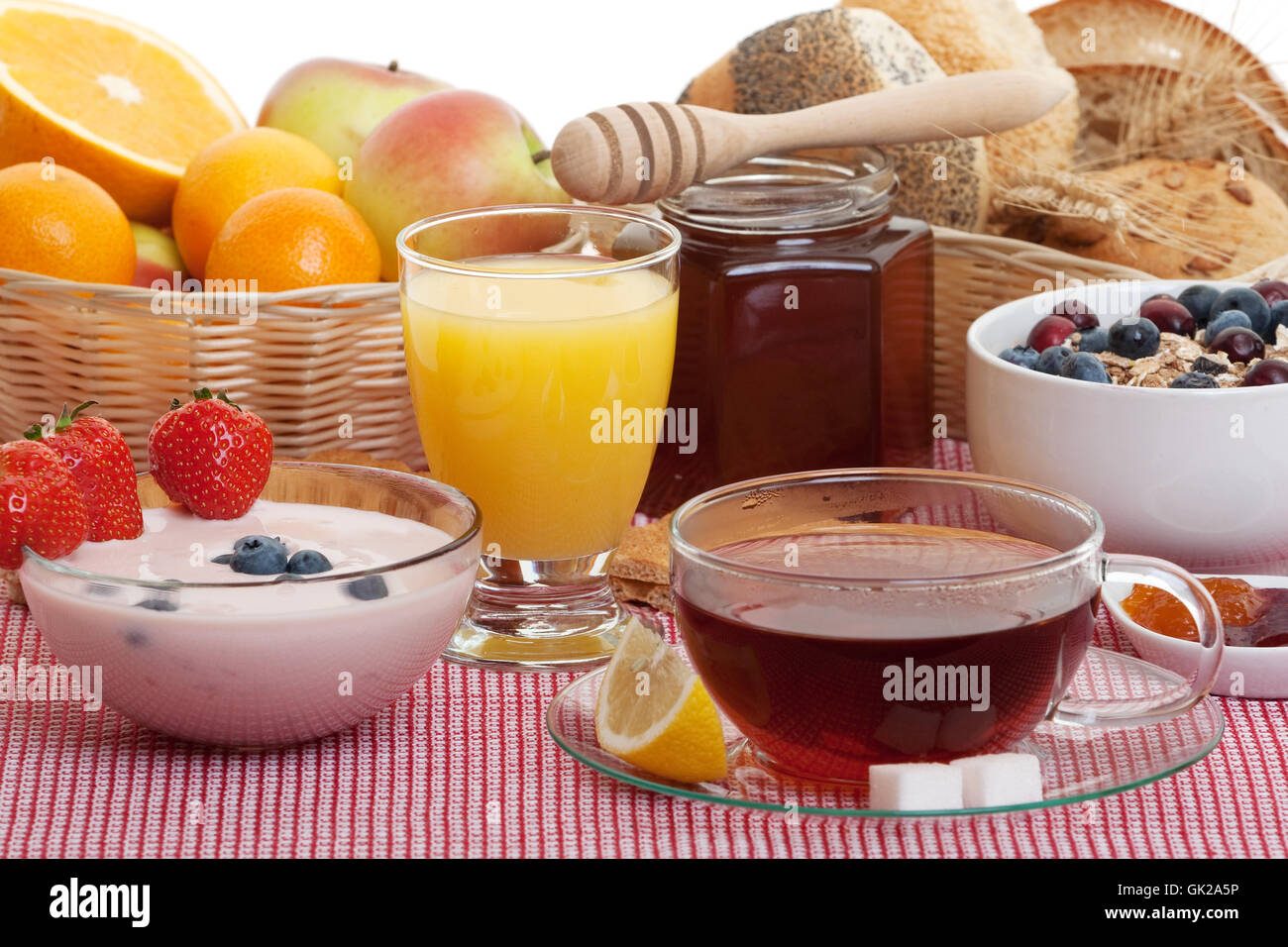 food aliment breakfast-table Stock Photo