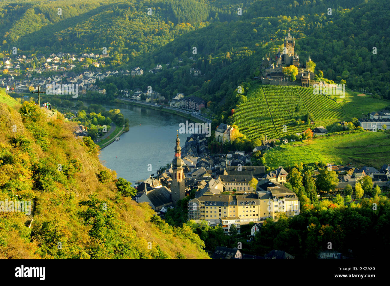 mosel germany german federal republic Stock Photo