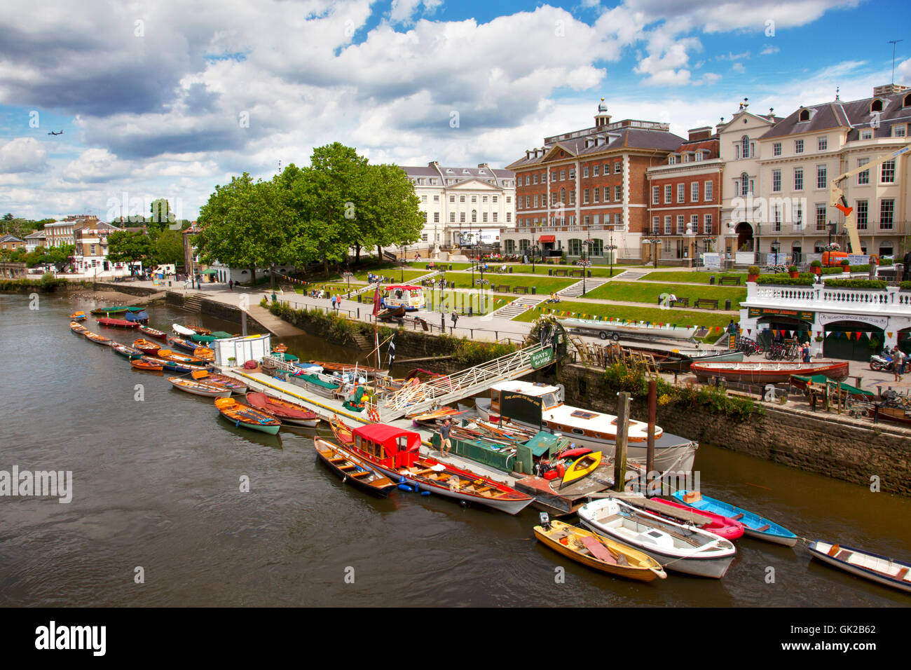 Riverside richmond hires stock photography and images Alamy
