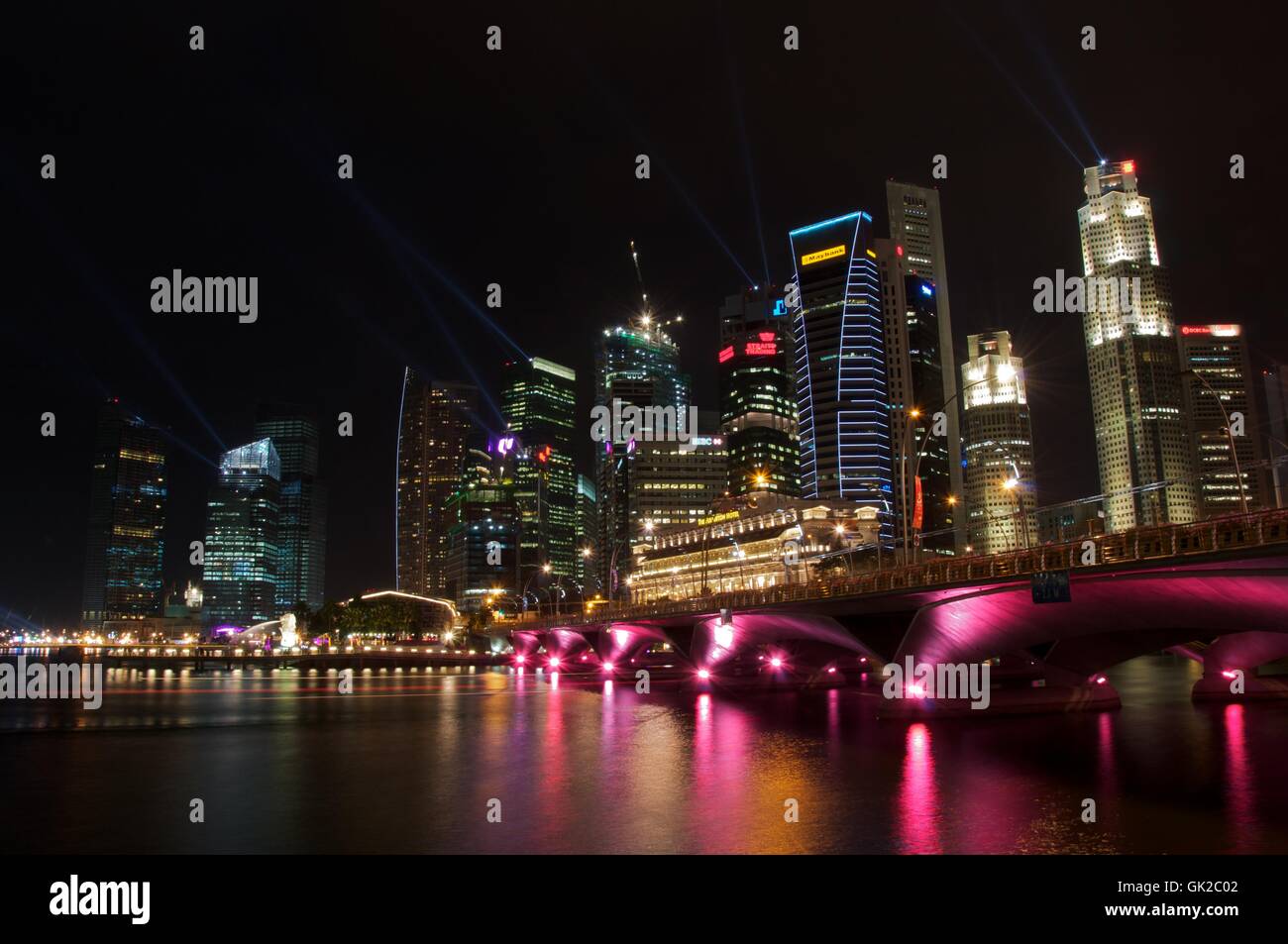 skyline singapore Stock Photo