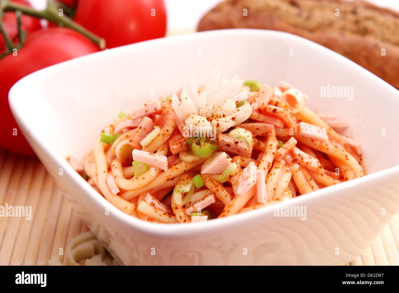 dough noodles spaghetti Stock Photo Alamy