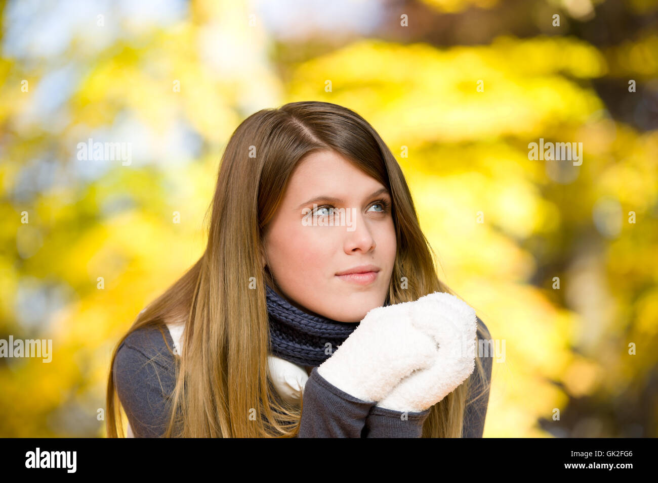 woman fashion park Stock Photo Alamy
