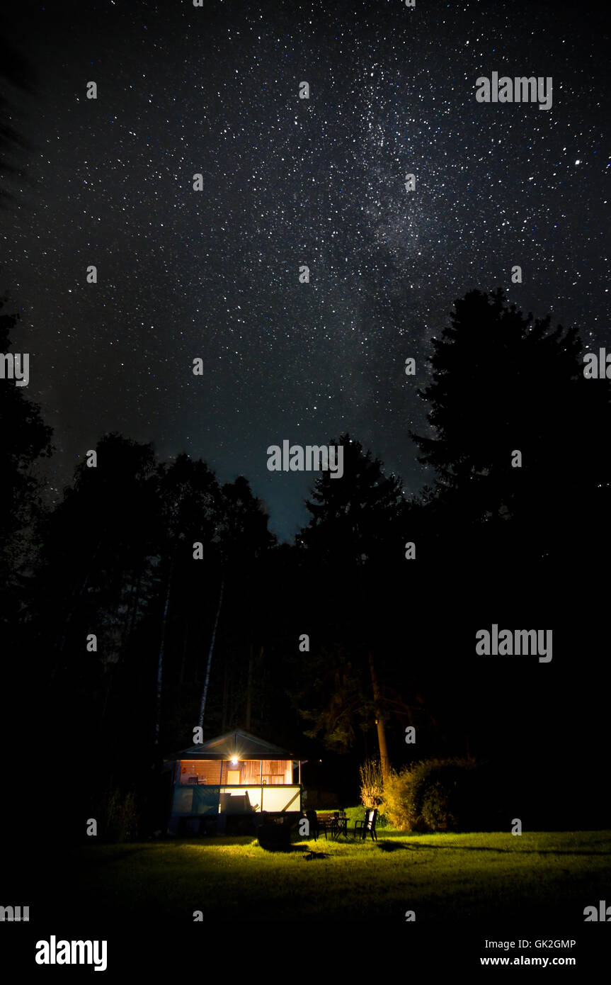 starry sky Stock Photo