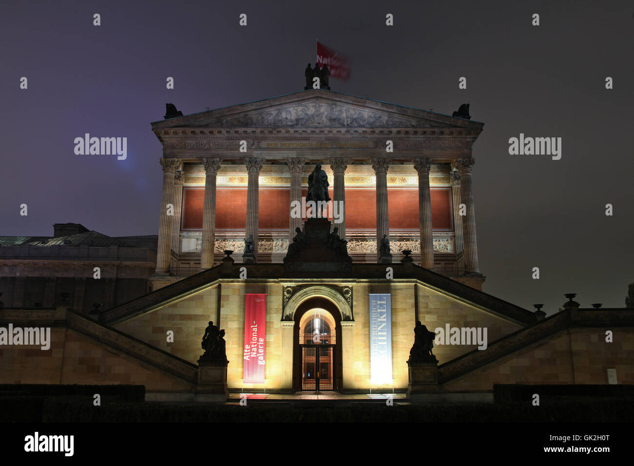 art long-term exposure berlin Stock Photo
