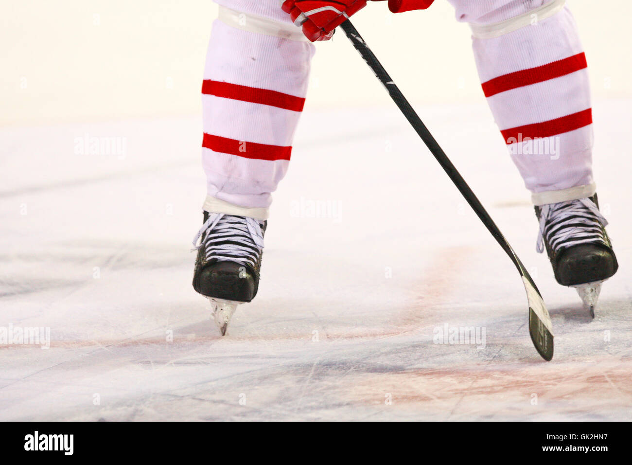 hockey bully icehockey Stock Photo
