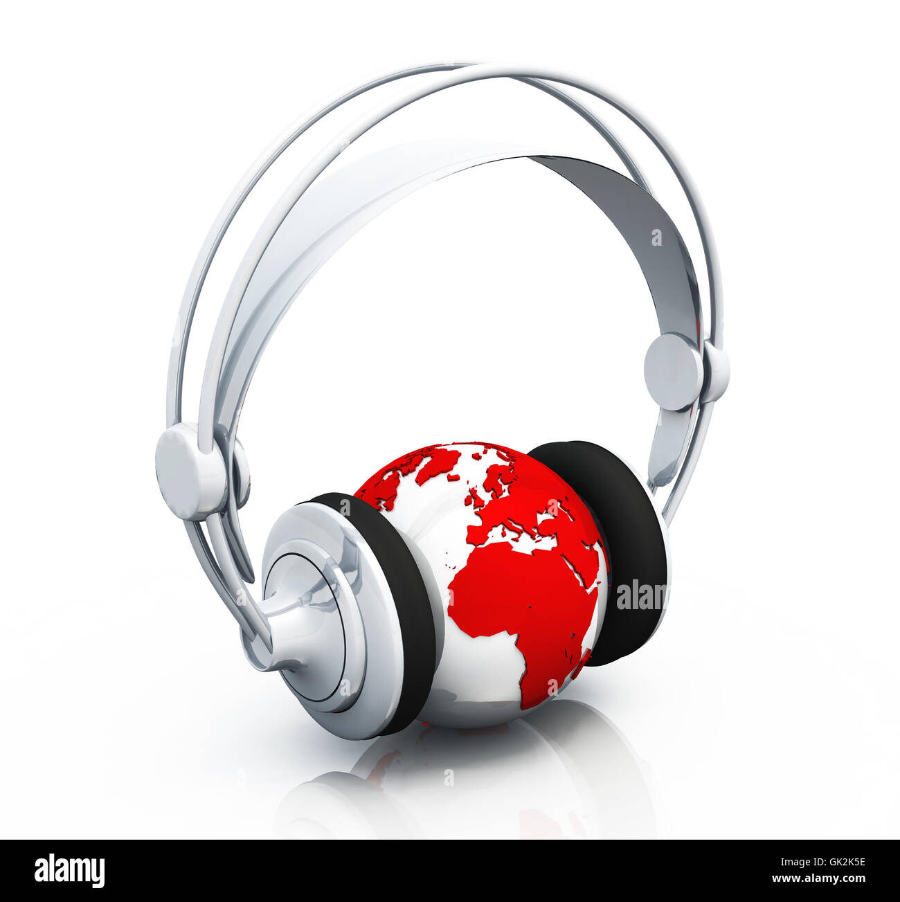 music earphones headphones Stock Photo Alamy