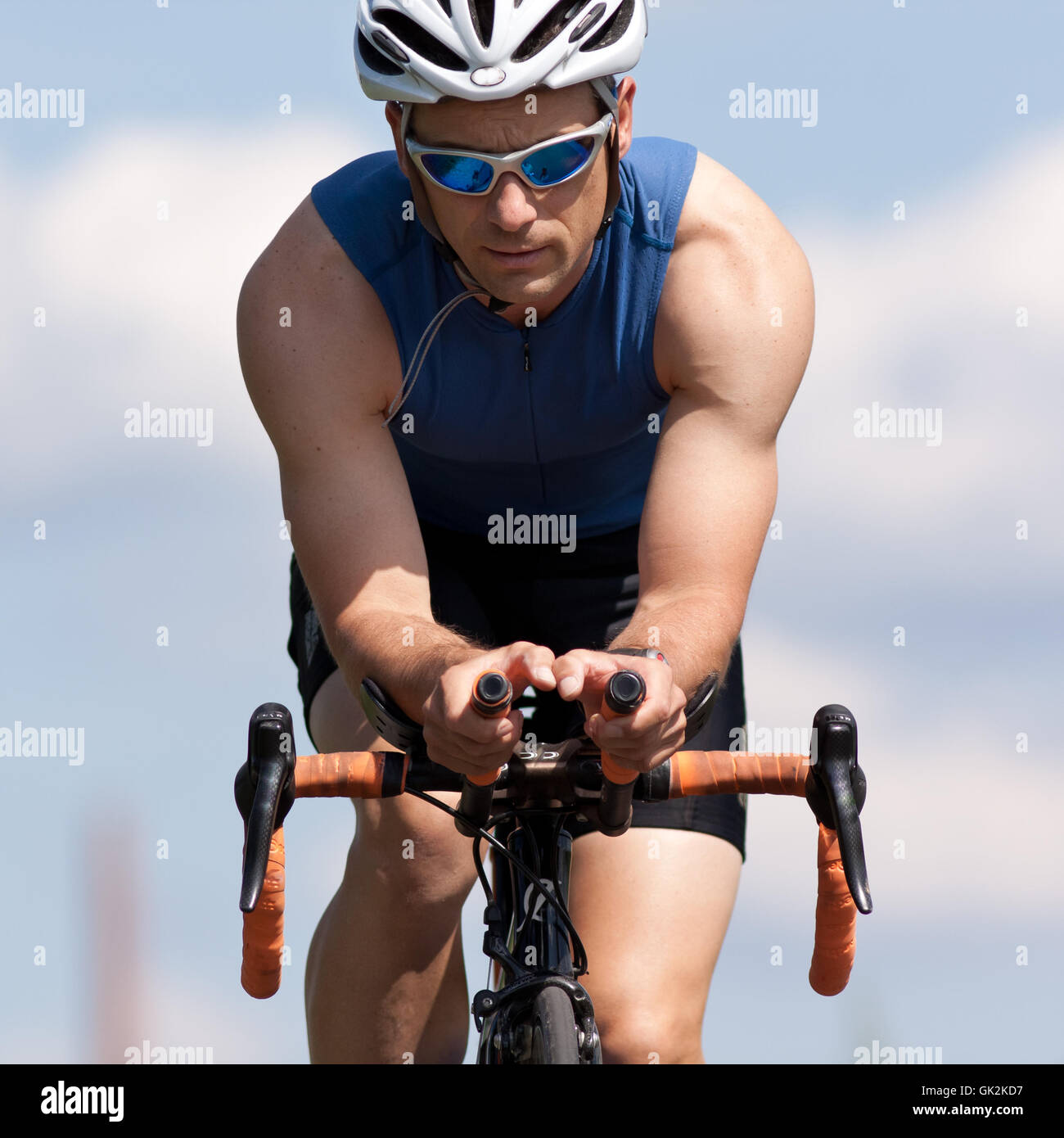 cyclist Stock Photo