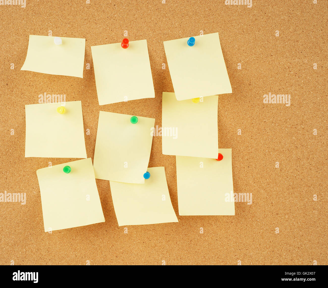 note memo board Stock Photo Alamy