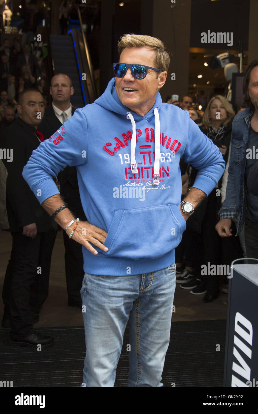 Dieter Bohlen opens the new store of Camp David "The Store" at Oldenburg  Featuring: Dieter Bohlen Where: Hamburg, Germany When: 28 Apr 2016 Stock  Photo - Alamy