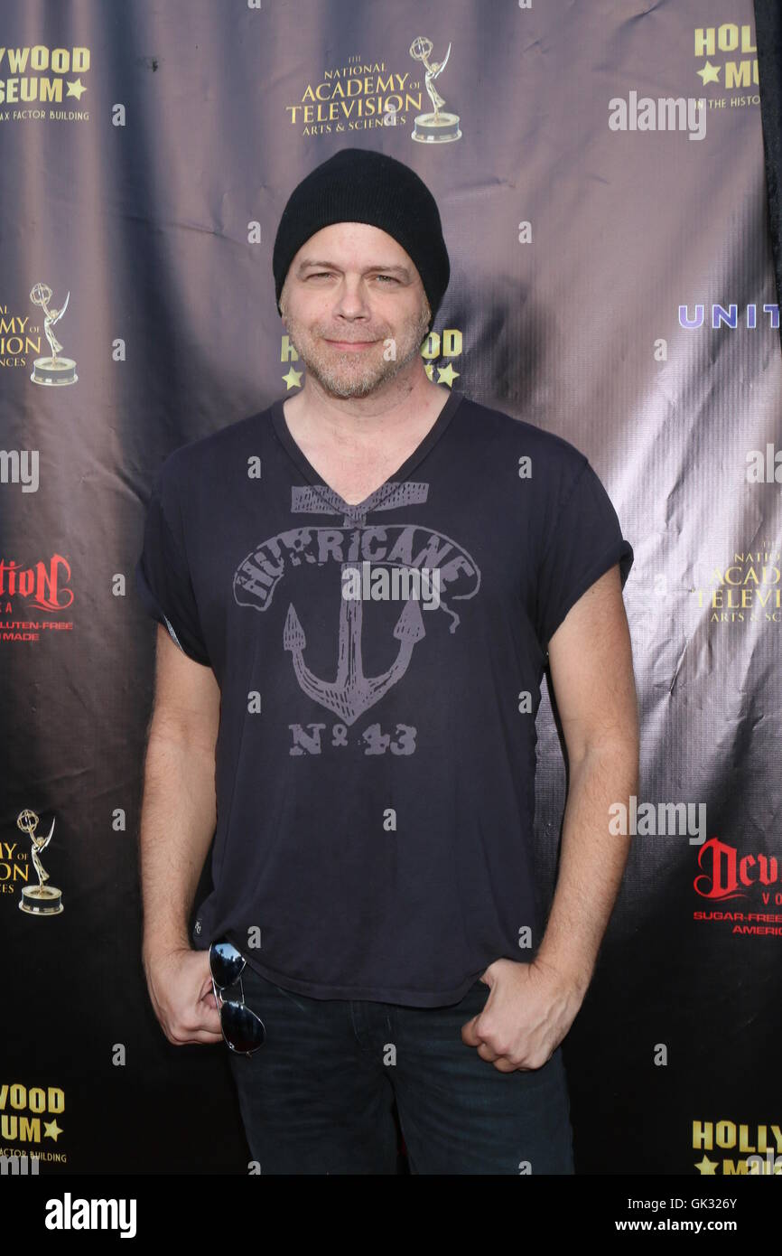 2016 Daytime EMMY Awards Nominees Reception at the Hollywood Museum on April 27, 2016 in Los Angeles, CA  Featuring: Brian Gaskill Where: Los Angeles, California, United States When: 27 Apr 2016 Stock Photo