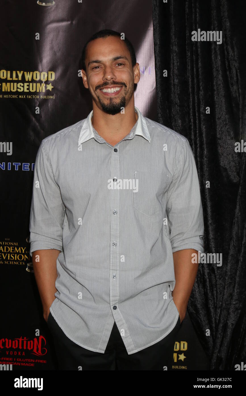 2016 Daytime EMMY Awards Nominees Reception at the Hollywood Museum on April 27, 2016 in Los Angeles, CA  Featuring: Bryton James Where: Los Angeles, California, United States When: 27 Apr 2016 Stock Photo