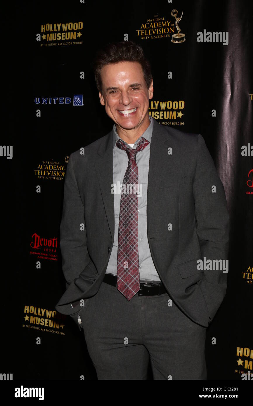 2016 Daytime EMMY Awards Nominees Reception at the Hollywood Museum on April 27, 2016 in Los Angeles, CA  Featuring: Christian LeBlanc Where: Los Angeles, California, United States When: 27 Apr 2016 Stock Photo