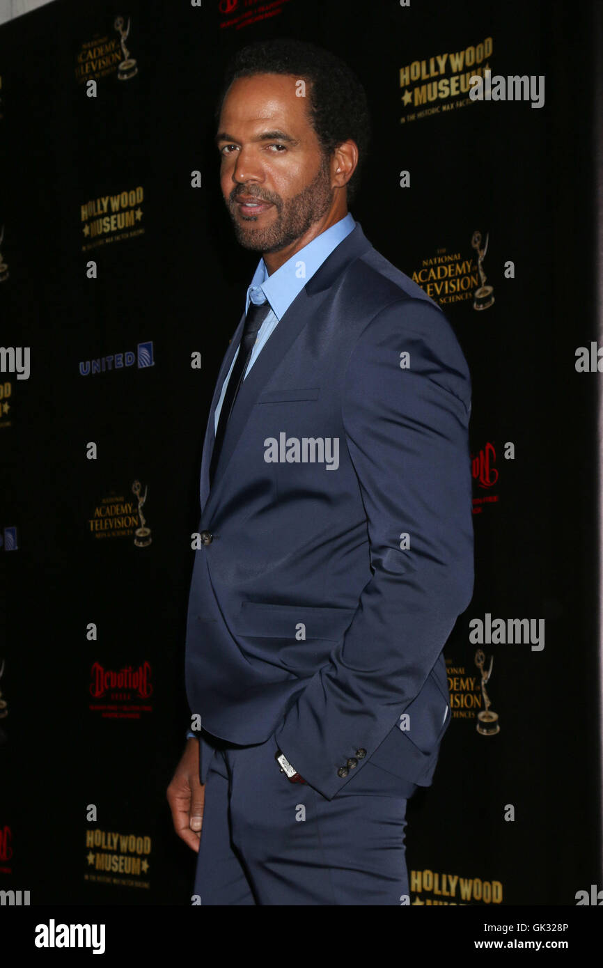 2016 Daytime EMMY Awards Nominees Reception at the Hollywood Museum on April 27, 2016 in Los Angeles, CA  Featuring: Kristoff St John Where: Los Angeles, California, United States When: 27 Apr 2016 Stock Photo