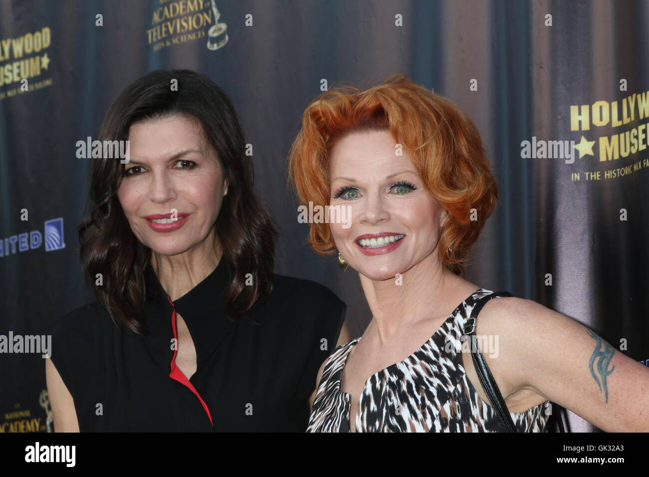 2016 Daytime EMMY Awards Nominees Reception at the Hollywood Museum on April 27, 2016 in Los Angeles, CA Featuring: Finola Hughes, Patsy Pease Where: Los Angeles, California, United States When: 27 Apr 2016 Stock Photo