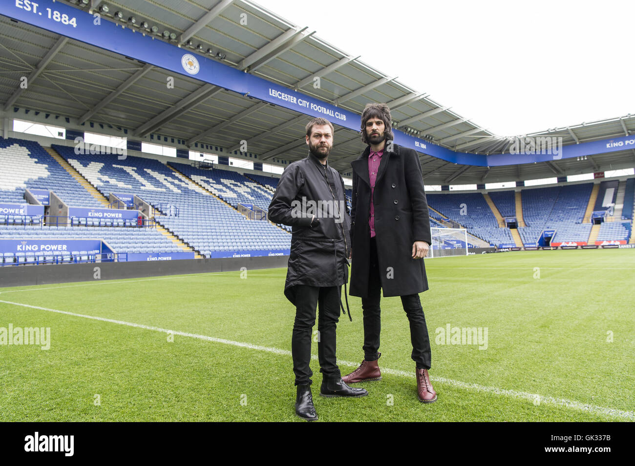 Kasabian Announce Their Stadium Gig At The King Power Stadium Stock Photo Alamy