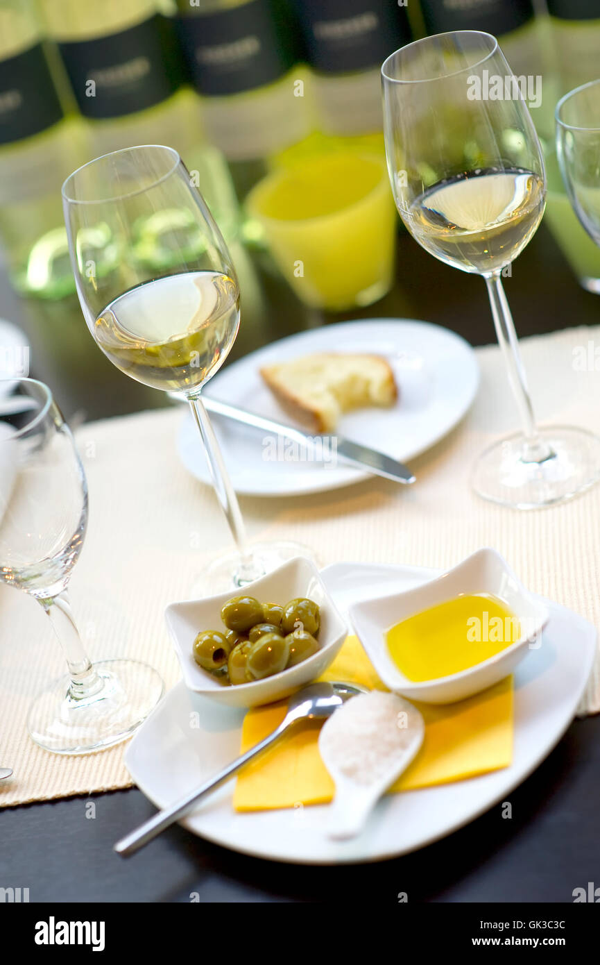 restaurant dining table blank Stock Photo