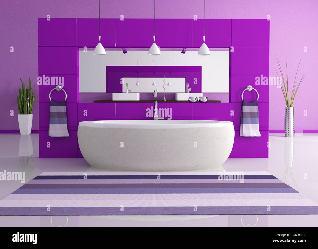 furniture interior wall Stock Photo - Alamy