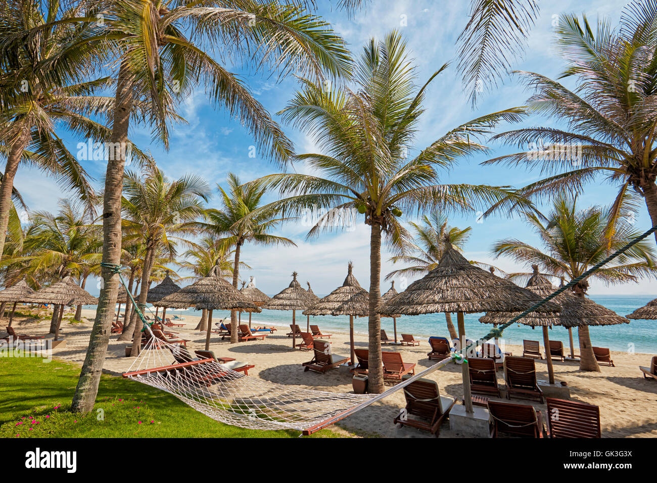 Palm Garden Beach Resort. Cu Dai beach, Hoi An, Quang Nam Province Stock Photo Alamy