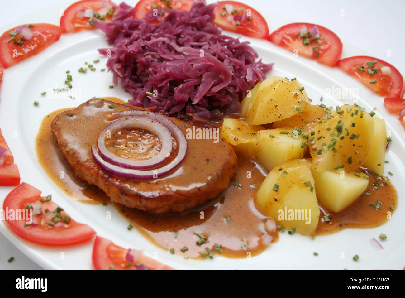 food dish meal Stock Photo