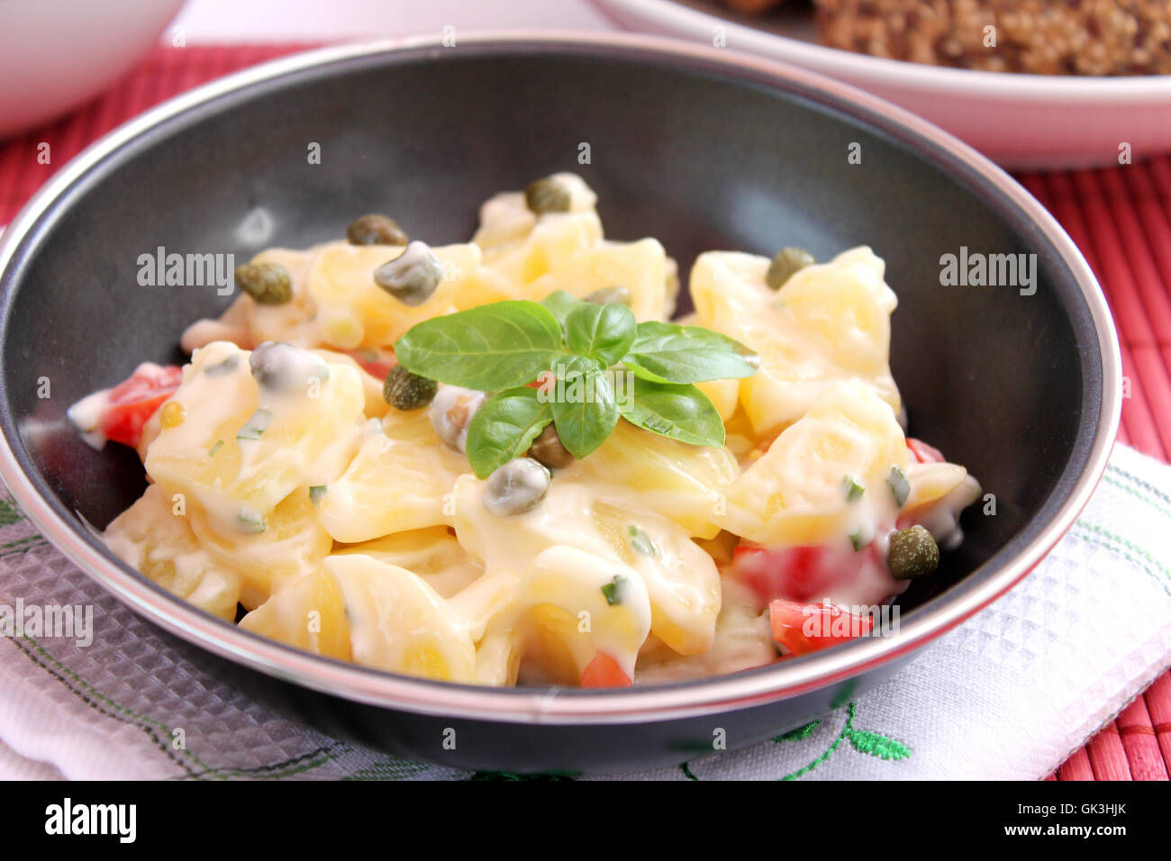 fresh potato salad Stock Photo - Alamy