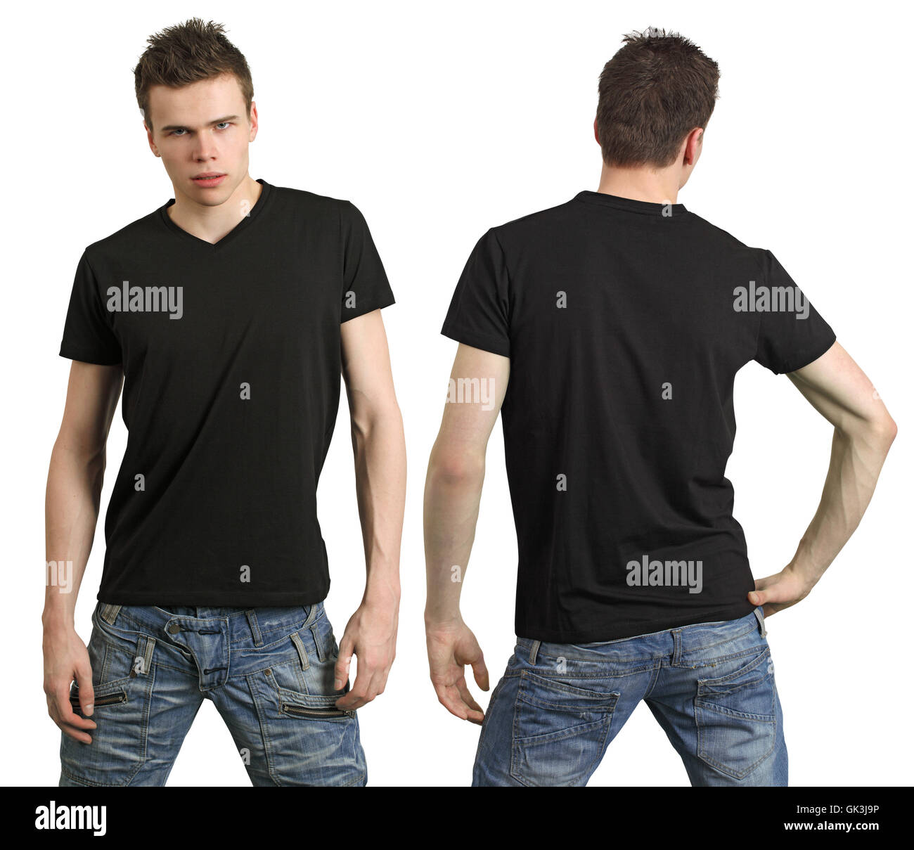 Black teenagers model Cut Out Stock Images & Pictures - Alamy