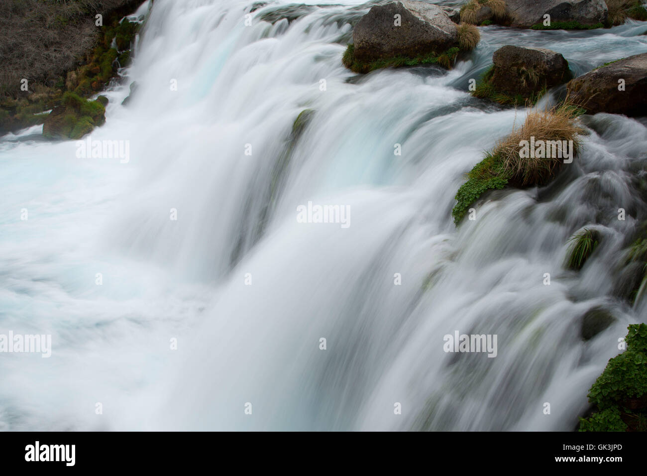 Waterfall in Box Canyon, Thousand Springs State Park, Earl M. Hardy Box