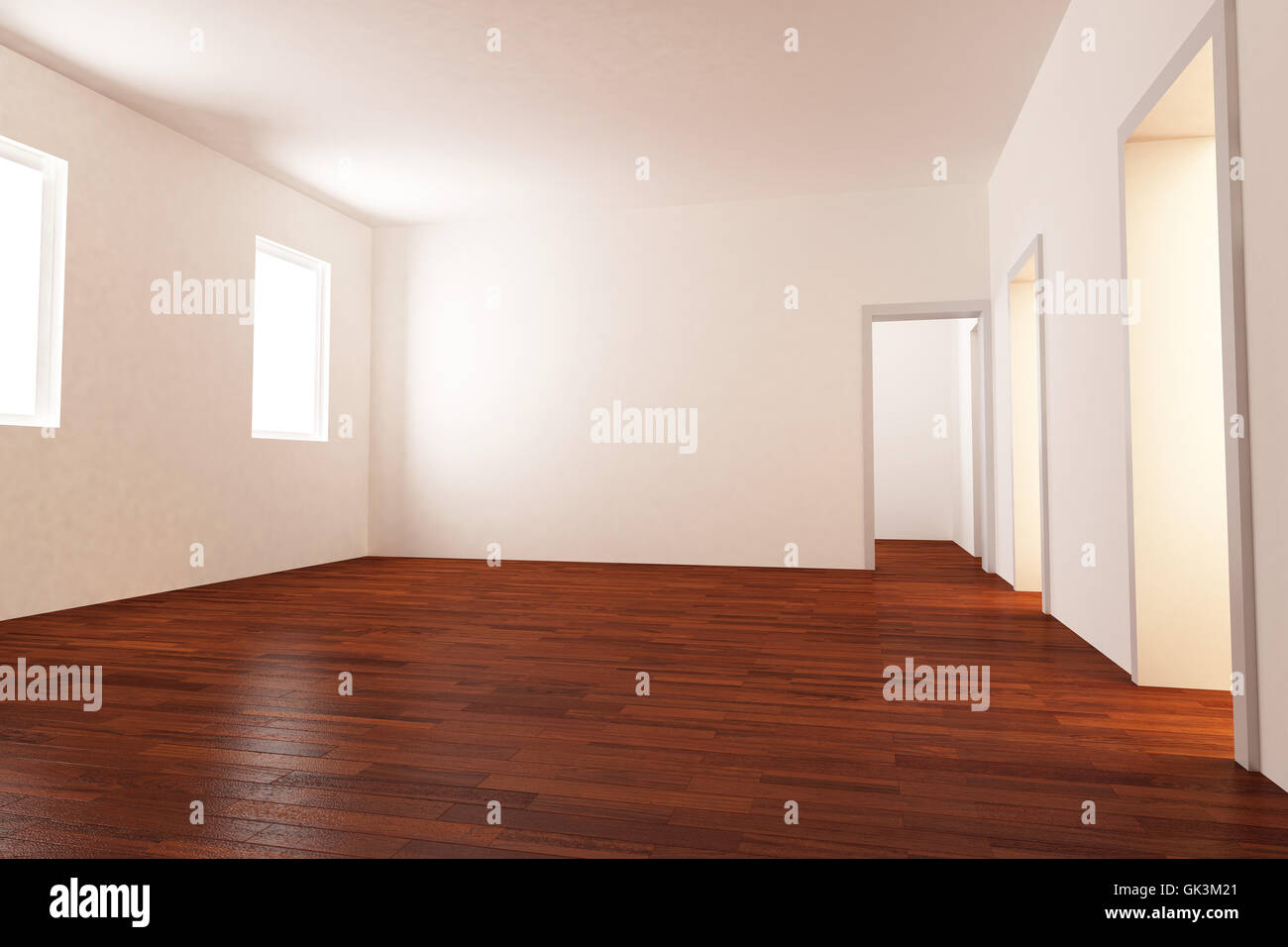 room interior emptiness Stock Photo